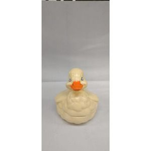 Easter Decor Lot Enesco Chick/Egg,Duck Trinket Box Soap Dish,Figurine Duck Shape